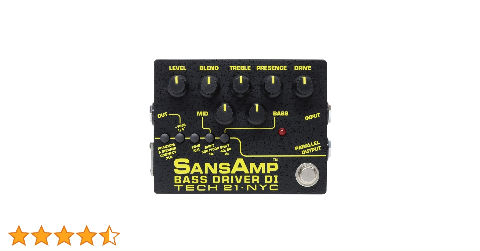 SANSAMP TECH 21 PARA D DI エフェクター　美品 Tech 21 SansAmp Character Series Oxford Distortion